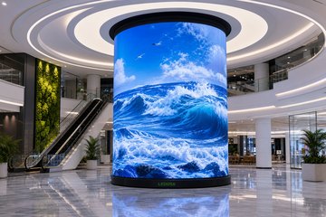 Cylinder LED Displays